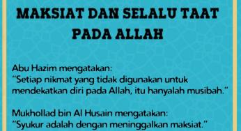 BERSYUKUR DENGAN YANG SEDIKIT
