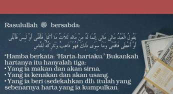 HARTA KITA YANG SEBENARNYA