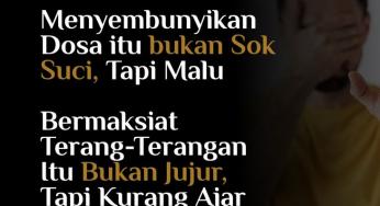 TUTUPI SEMUA AIB DAN DOSA-DOSAMU