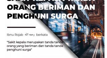 DI ANTARA HIKMAH DEMAM DAN SAKIT KEPALA, DALAM ISLAM
