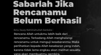 SEJATINYA RENCANA ALLAH LEBIH INDAH