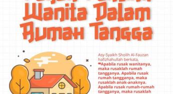PENTINGNYA PERAN WANITA DALAM RUMAH TANGGA