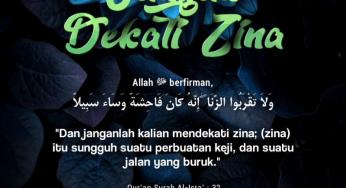 KETIKA ZINA BERKEDOK KASIH SAYANG