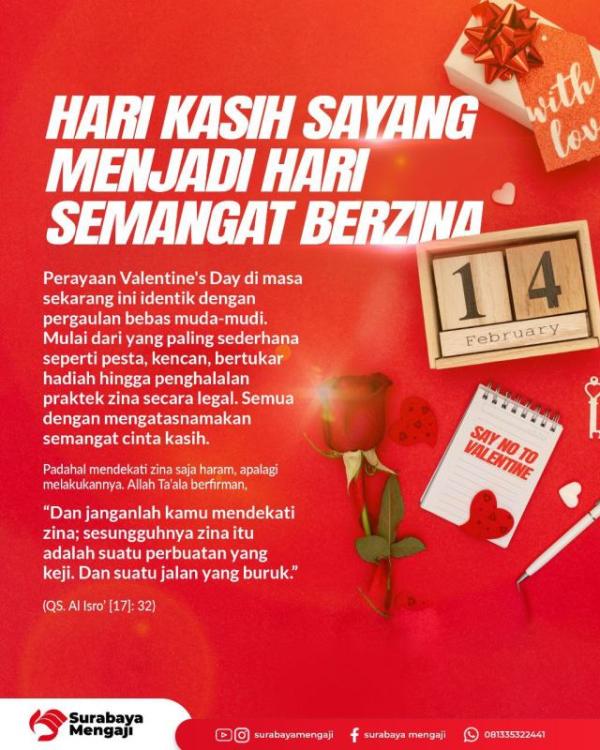 Hukum Merayakan Hari Valentine 7000