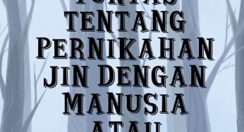 JAWABAN TUNTAS TENTANG PERNIKAHAN JIN DENGAN MANUSIA ATAU SEBALIKNYA