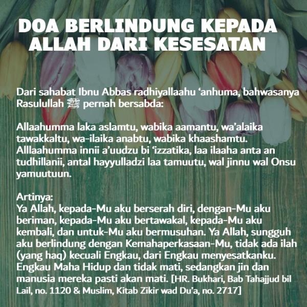 Doa Berlindung Kepada Allah Dari Kesesatan 7163