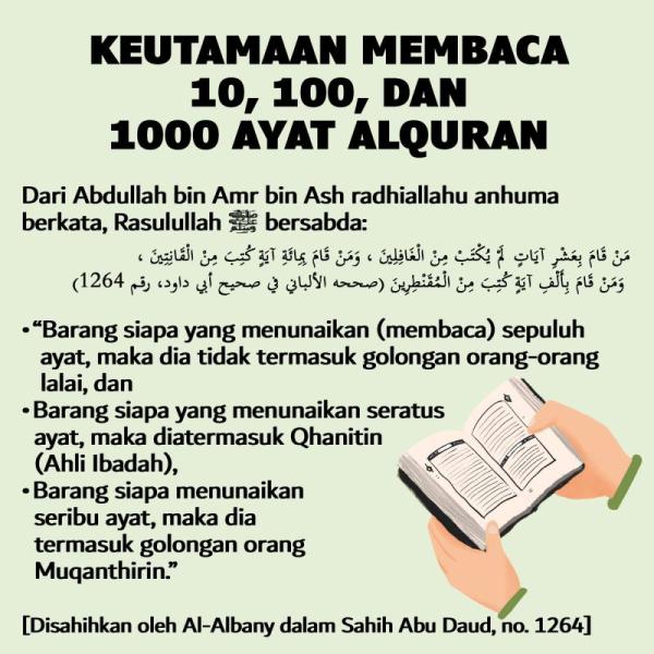 Keutamaan Membaca Baca Alquran Qur'an Archives - Nasihat Sahabat