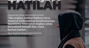 JEBAKAN BERUPA NIKMAT