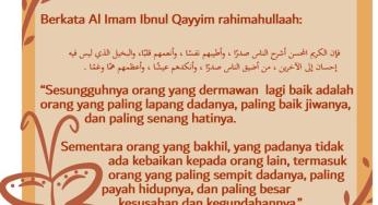 JADILAH DERMAWAN DAN JAUHI SIFAT BAKHIL