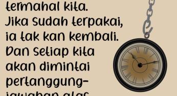 NIKMAT WAKTU LUANG YANG MEMBINASAKAN KEBANYAKAN ANAK ADAM
