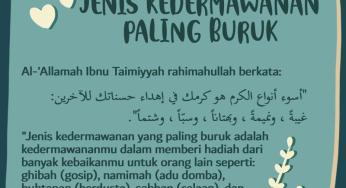 JENIS KEDERMAWANAN PALING BURUK
