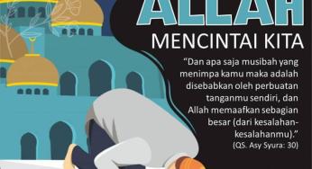 KARENA ALLAH MENYAYANGI KITA