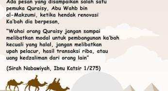 ORANG JAHILIYAH PUN JUGA MENOLAK RIBA