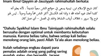 SEMAKIN BANYAK MENOLONG, SEMAKIN BAHAGIA