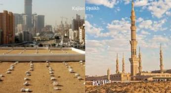 BEGINILAH BENTUK MAKAM DI DUA TEMPAT SUCI HARAMAIN ASY SYARIFAIN, MEKKAH DAN MADINAH