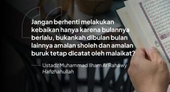 TETAP DICATAT OLEH MALAIKAT