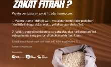 ZAKAT FITRAH PENYUCI JIWA
