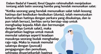 MENGUNGKAP KEINDAHAN BERTAKBIR DALAM SALAT