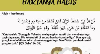 BAGI YANG MASIH TAKUT BERKURBAN KHAWATIR HARTANYA HABIS