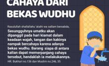 BEKAS WUDHU, CARA RASULULLAH MENGENALI UMATNYA PADA HARI KIAMAT