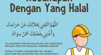 DOA AGAR DIBERI KECUKUPAN DENGAN YANG HALAL