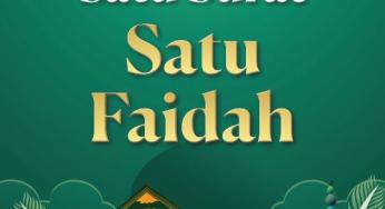 SATU SURAT SATU FAIDAH (TAUTAN e-BOOK)
