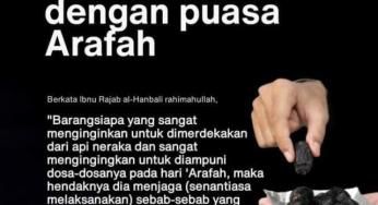 MERDEKA DARI API NERAKA DI HARI ARAFAH