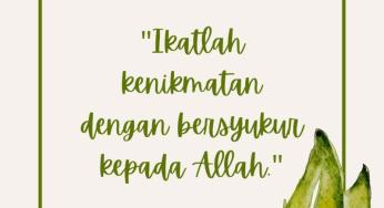 MENSYUKURI NIKMAT ALLAH